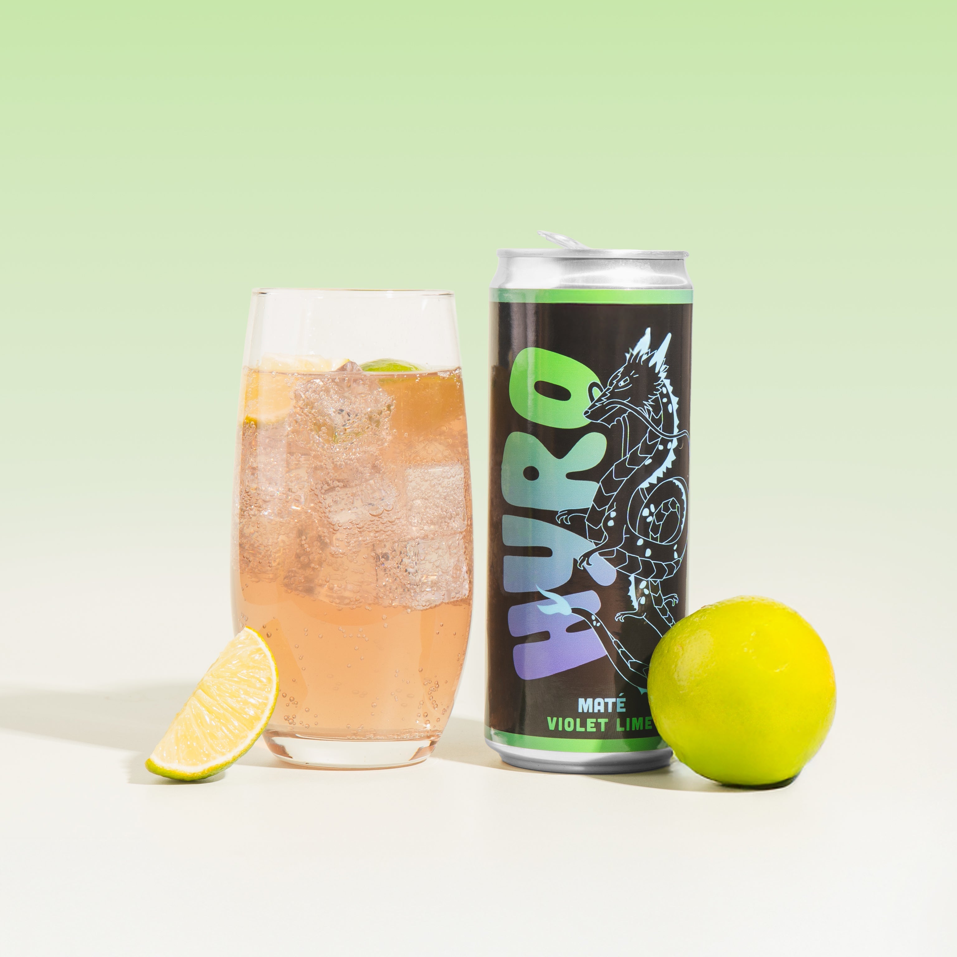 Hyro Maté Violet Lime x 24
