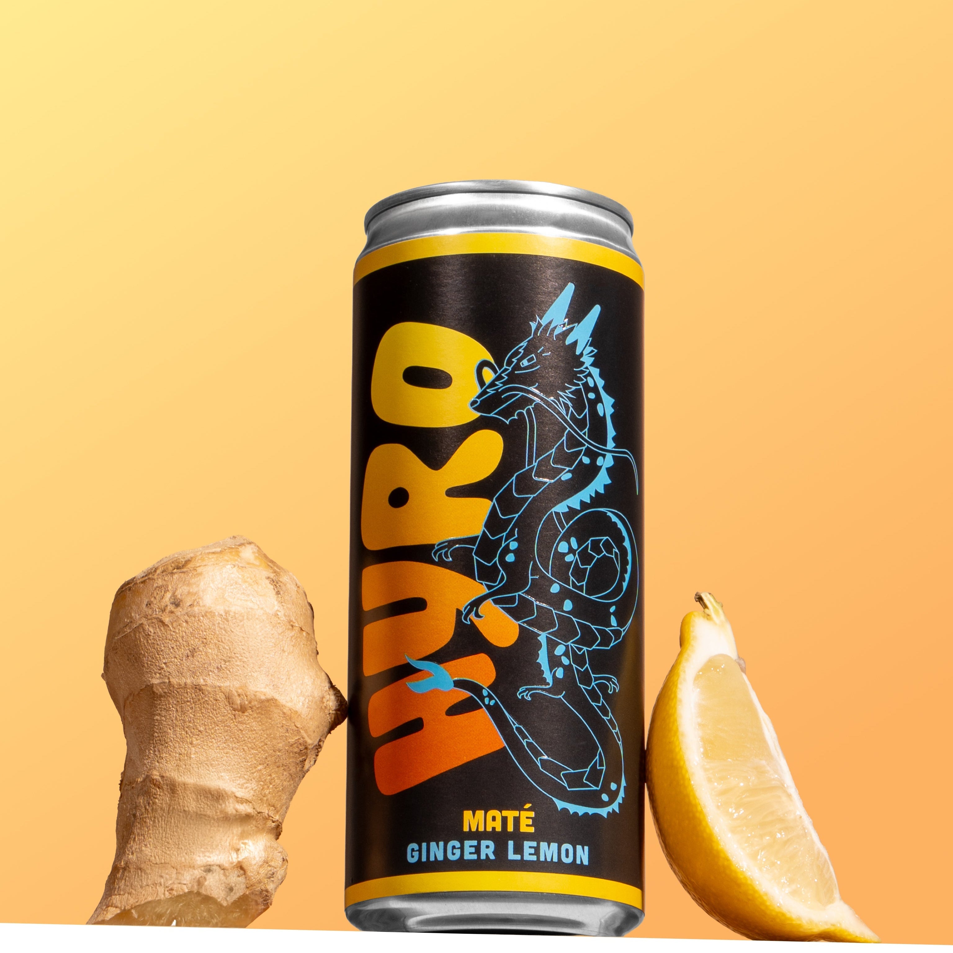 Hyro maté Ginger Lemon x 24