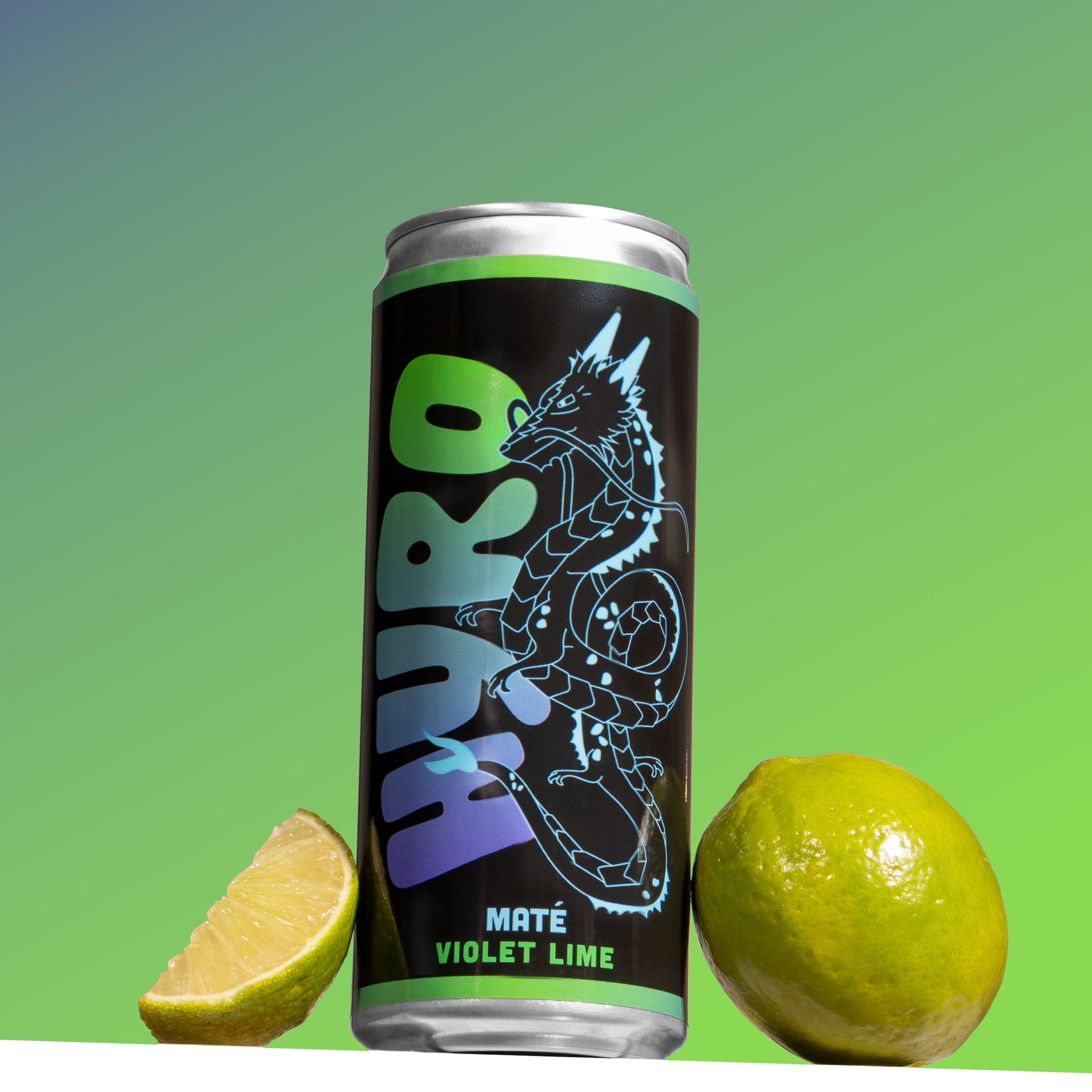 Hyro Maté Violet Lime x 24
